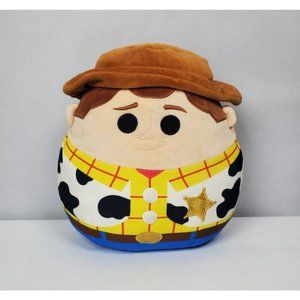 Disney Toy Story Squishmallows Woody Cowboy Plush 12 inches Very Soft & Clean